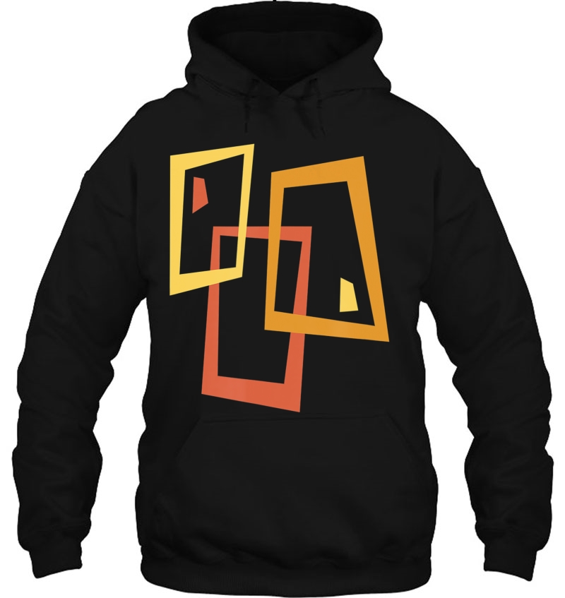 50S - 60S Retro Minimalist Abstract Hoodie