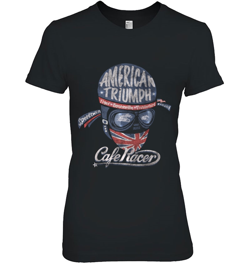 American Triumph Caferacer Motorcycles Hoodie