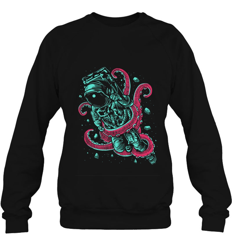 Astronaut Octopus Space Galaxy Alien Cthulhu Tee Mugs