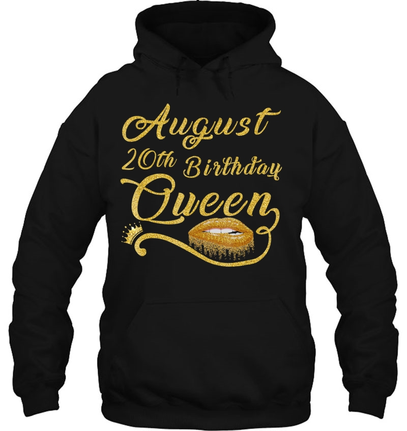 August 20Th Birthday Queen Shirt Birthday Gift For Women Mugs