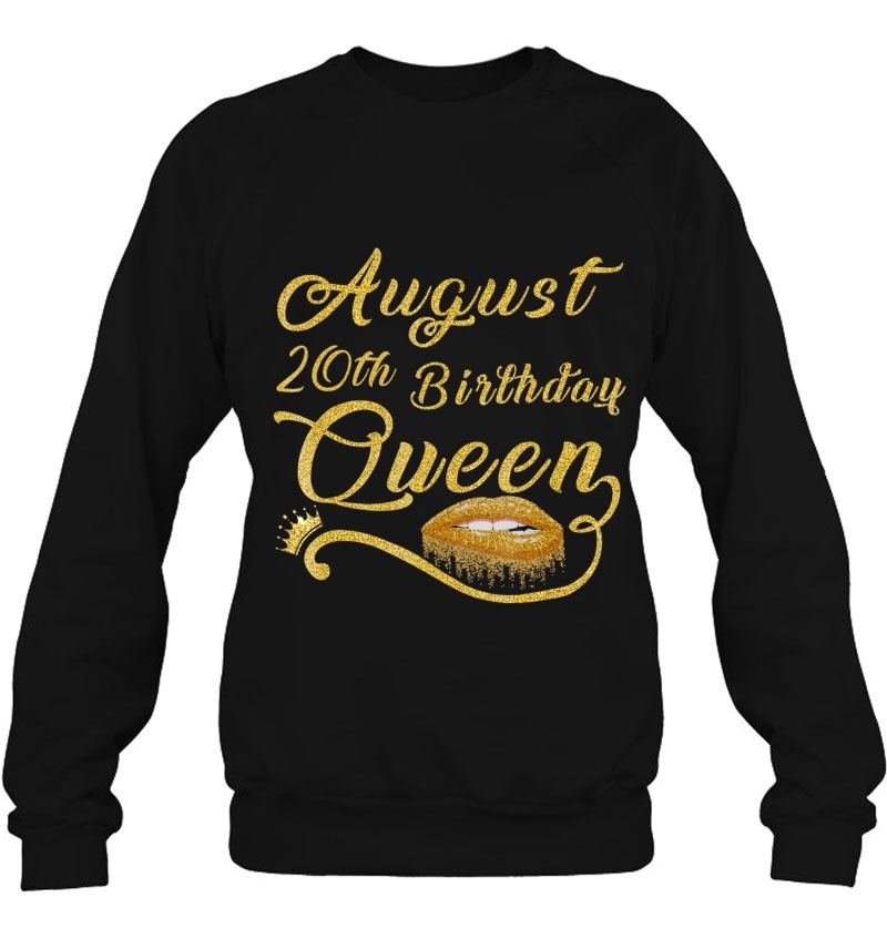 August 20Th Birthday Queen Shirt Birthday Gift For Women Mugs