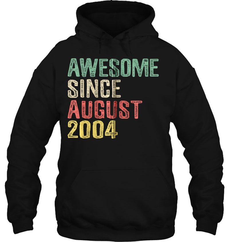 Awesome Since August 2004 - 15 Years Old, 15Th Birthday Gift Zip Mugs