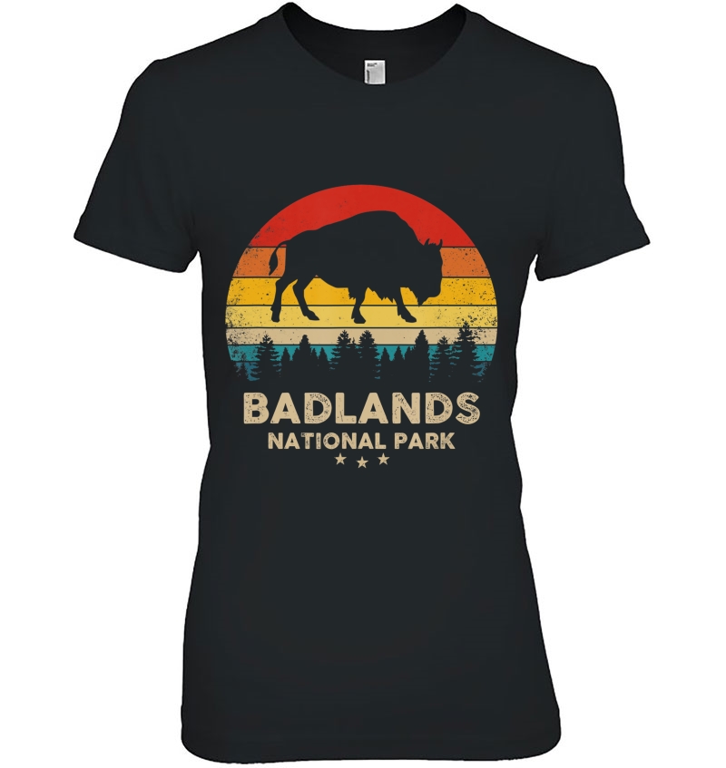 Badlands - National Park Retro Souvenir Hoodie