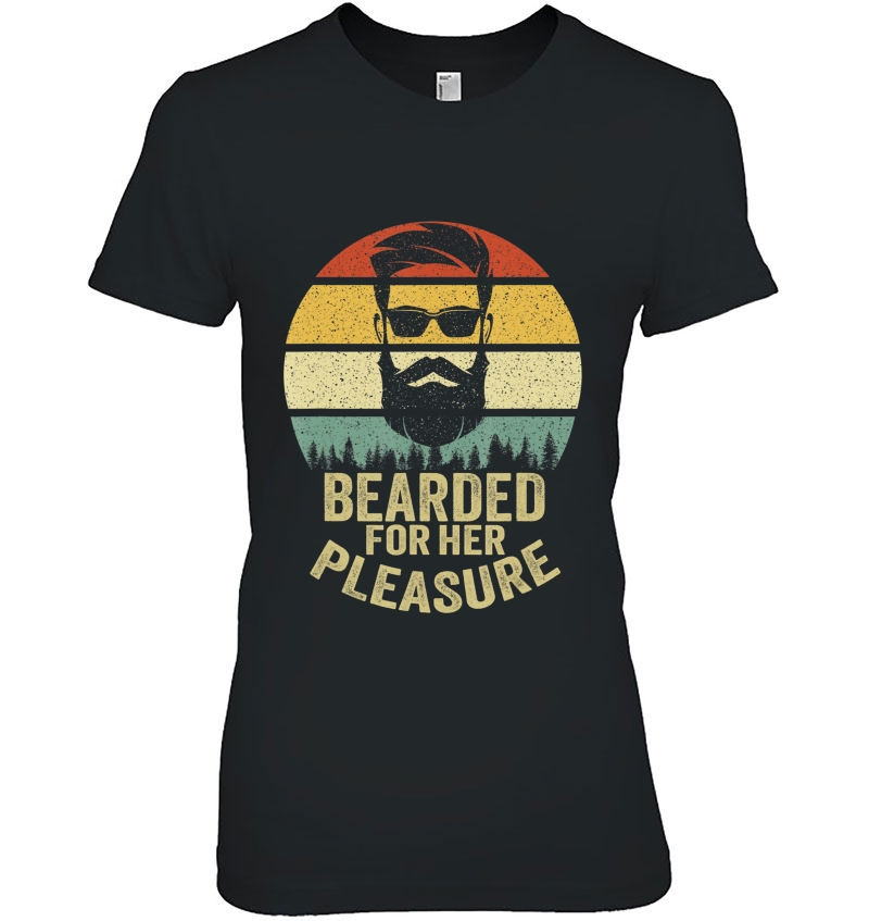 Bearded For Her Pleasure Costume Bearded Men Valentine's Day Hoodie