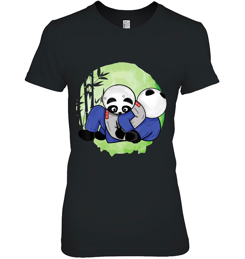 Bjj Master Pandas Roll In Bamboo Forest - Kimura Submission Hoodie