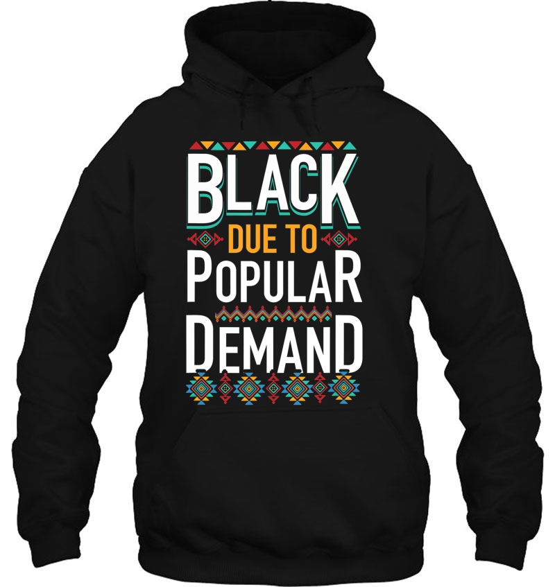 Black Due To Popular Demand African Dashiki Style Hoodie