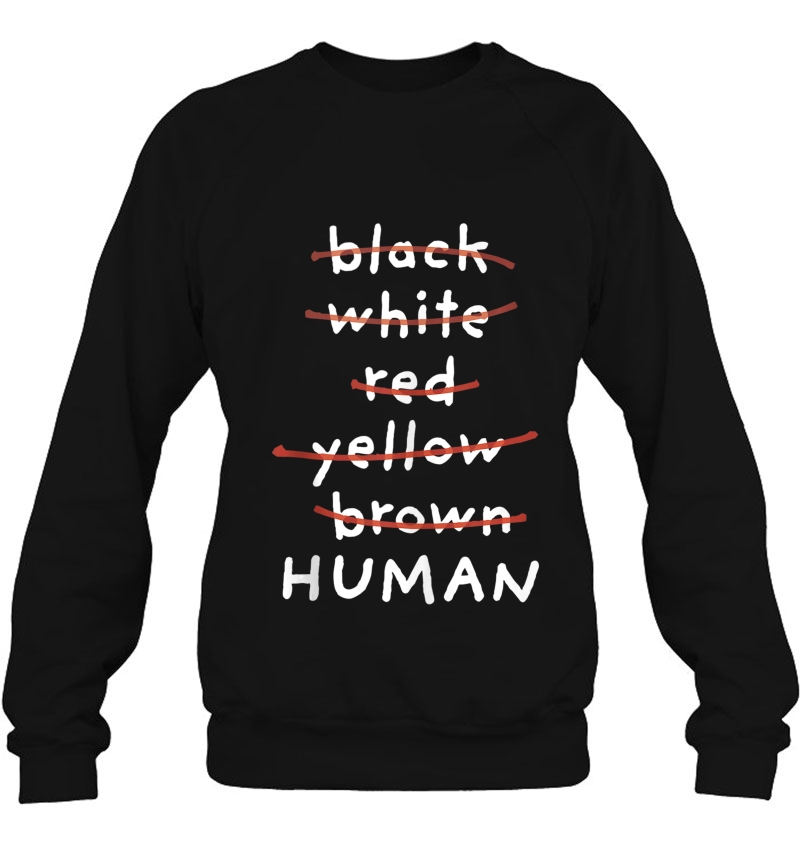 Black White Red Yellow Brown No Racism Ethnic Human Design Tank Top Mugs