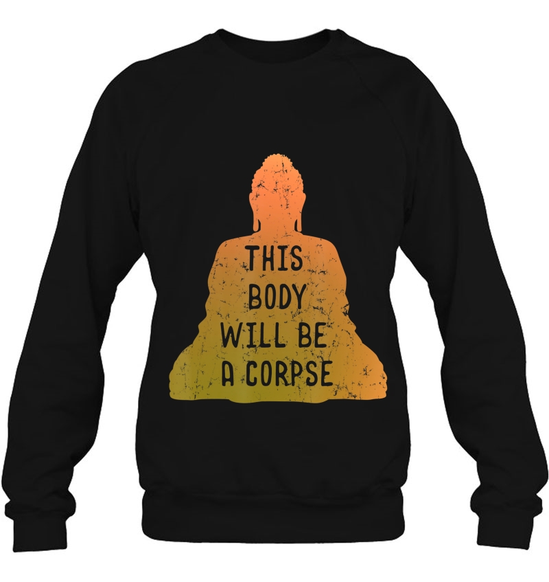 Buddhist This Body Will Be A Corpse Retro Design Mugs