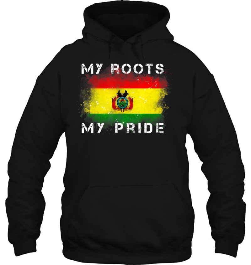 Camiseta Bolivia Flag Gift Watercolor For Proud Bolivian Hoodie
