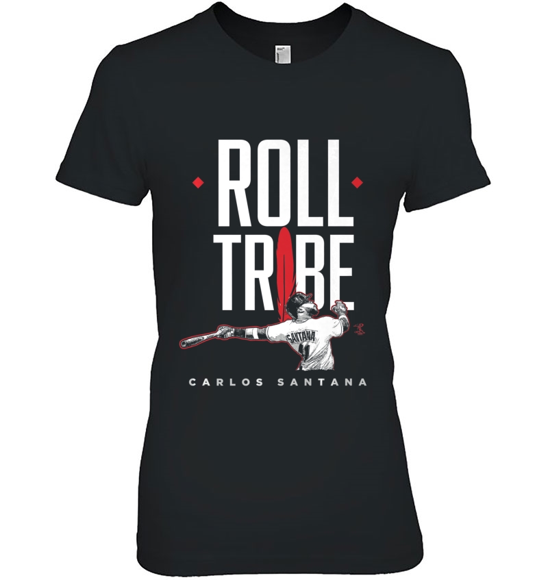 Carlos Santana Roll Tribe - Apparel Ladies Tee