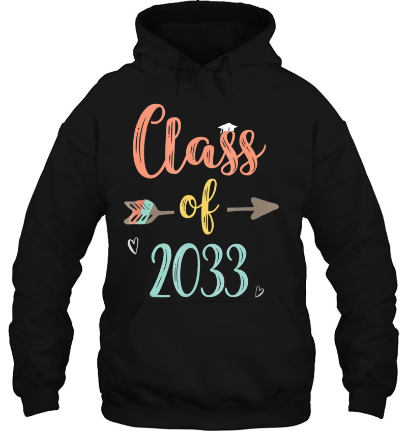 Class Of 2033 Grow With Me First Day Of School Shirt Hoodie