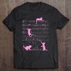 Cute Cat Kitty Playing Music Note Clef Musician Tee