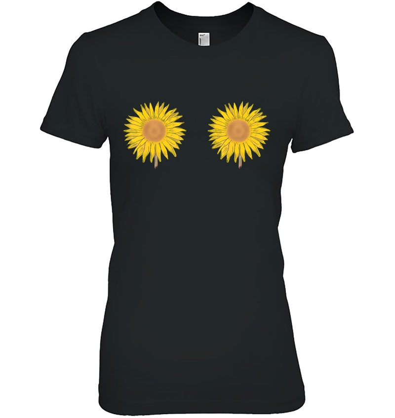 Cute Sunflower Boobs Hoodie