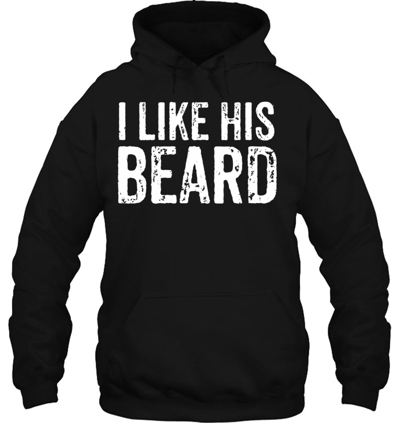 Cute Valentines Couple Matching Outfit I Like His Beard Set2 Pullover Mugs