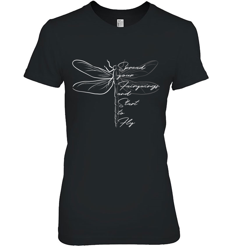 Dragonfly Inspirational Motivational Quote Fly Away Hoodie