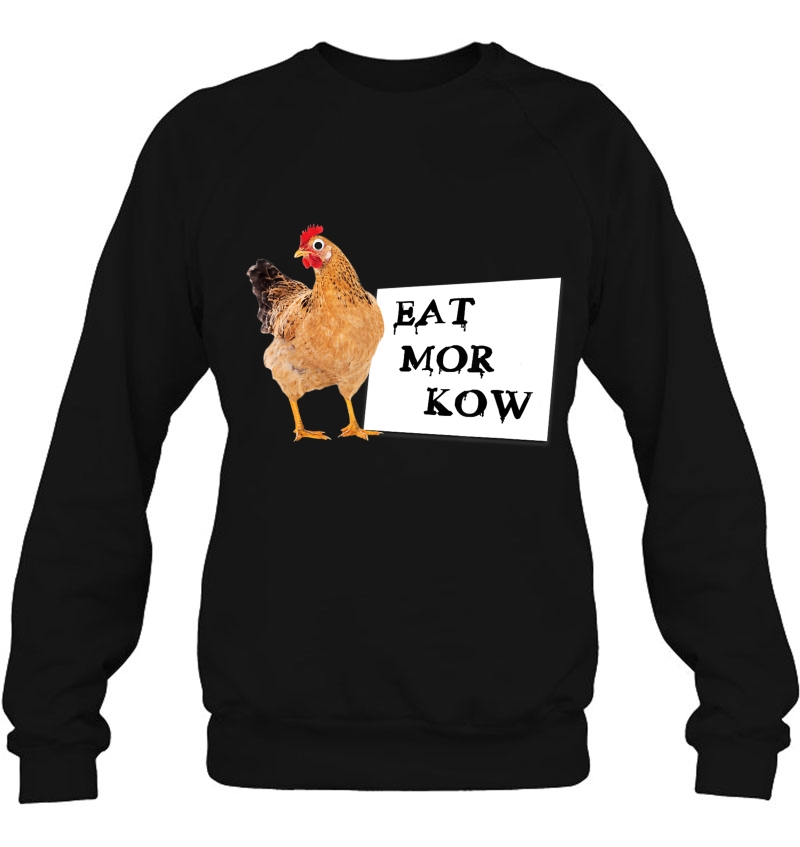 Eat More Cow Funny Chicken Joke Tshirt Mugs