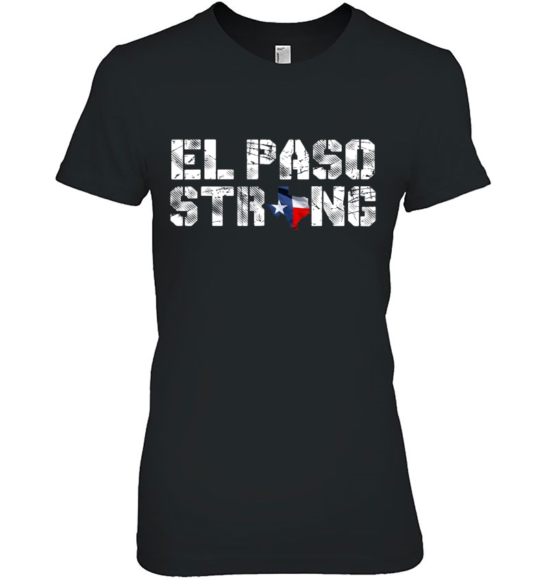 El Paso Strong Texas Flag Hoodie