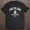 Fire Island New York Distressed Nautical Tee