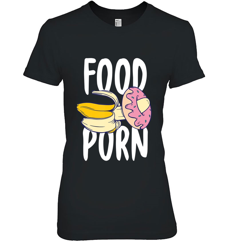 Food Porn - Banana And Donut Making Love Hoodie