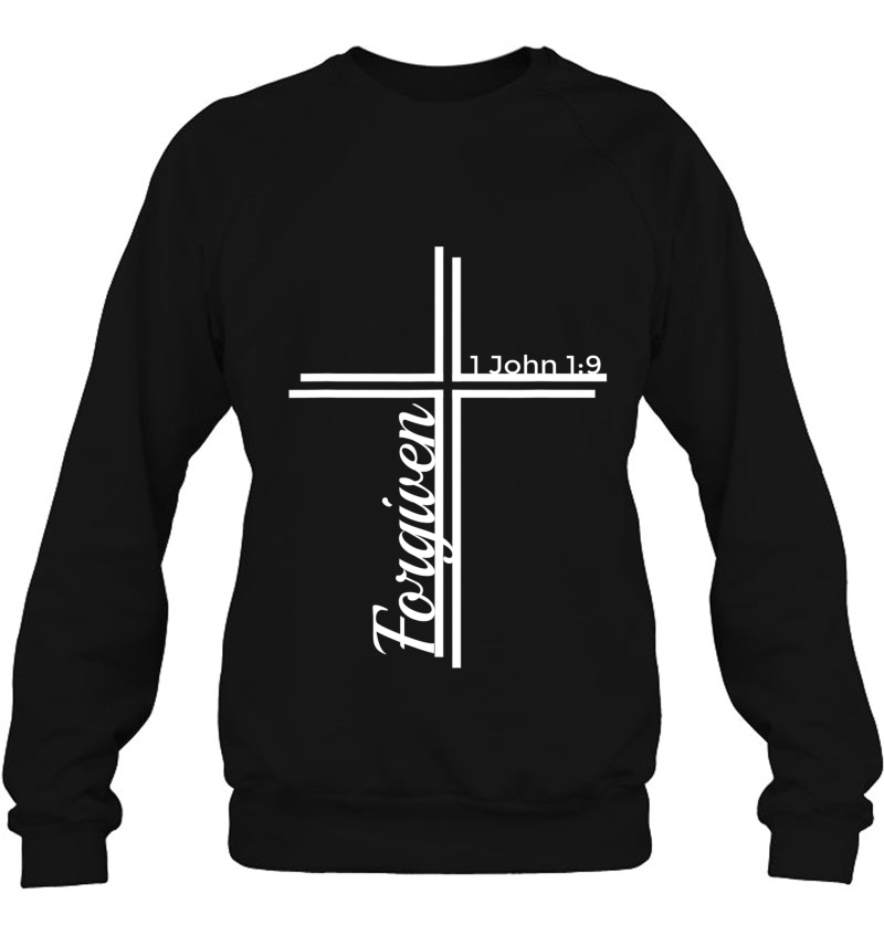 Forgiven Cross 1 John 19 - Christian Life Tee Mugs