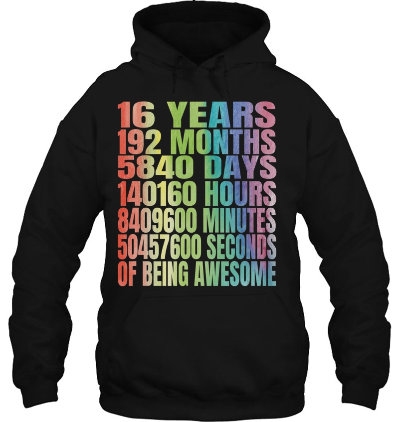 Funny 16 Years Old 192 Months Tshirt 16Th Birthday Gift Idea Mugs