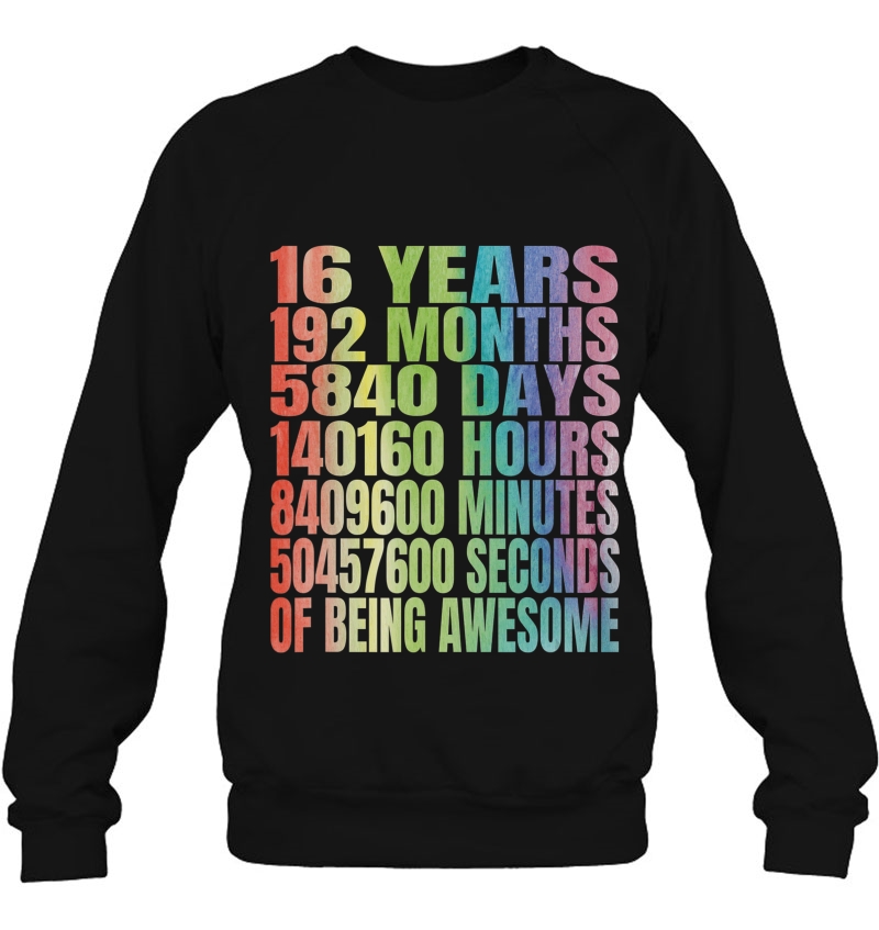 Funny 16 Years Old 192 Months Tshirt 16Th Birthday Gift Idea Mugs