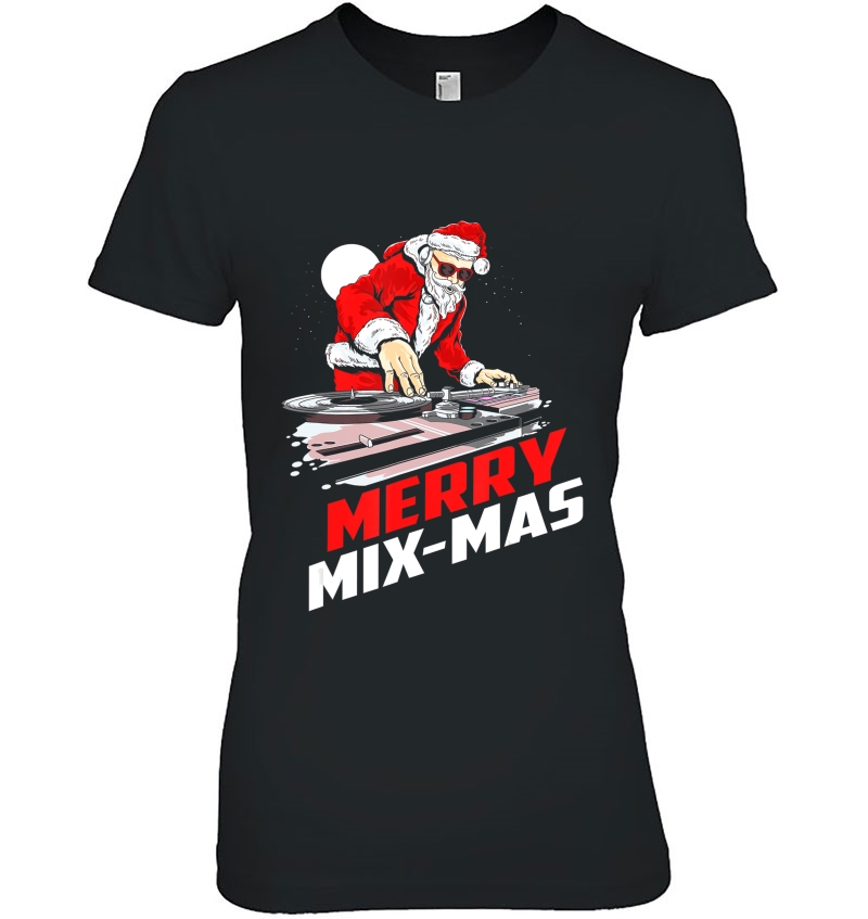 Merry Mix-Mas Ugly Apparel Santa Christmas Hoodie