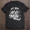 Grey Ribbon Diabetes Awareness Fighter Son Tee