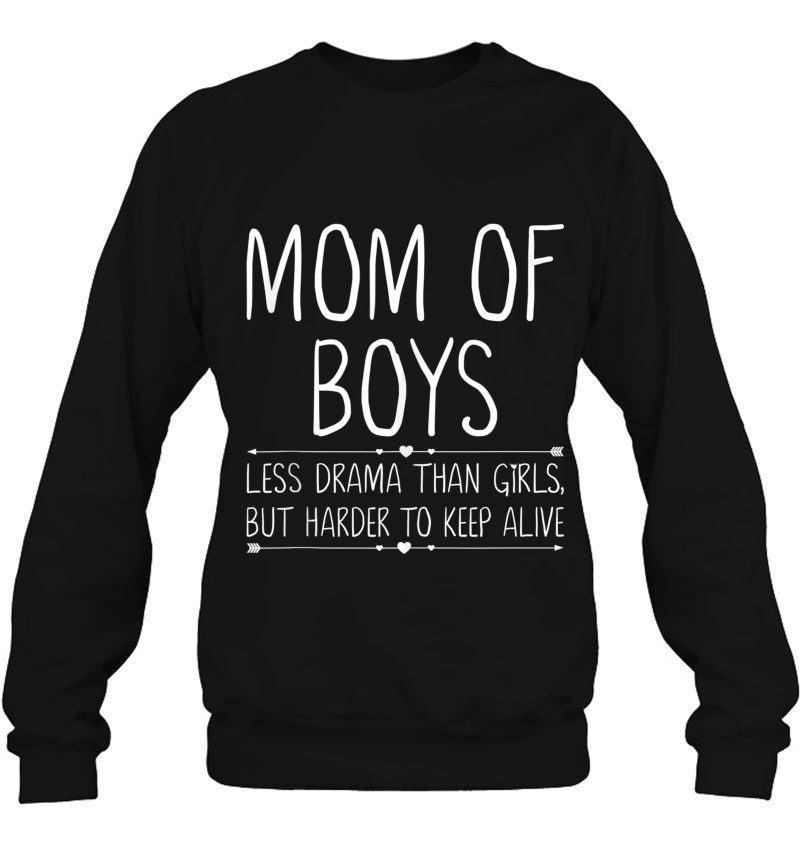 Mom Of Boys Sweatshirt