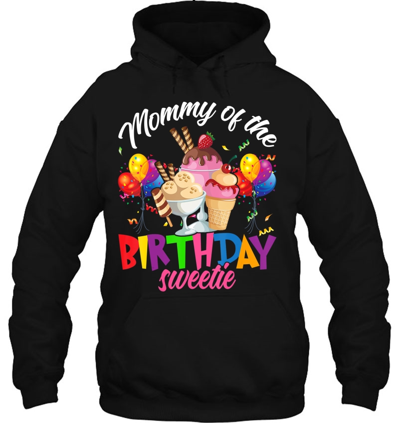 Mommy Of The Birthday Sweetie Party Ice Cream Cones Gift Mugs