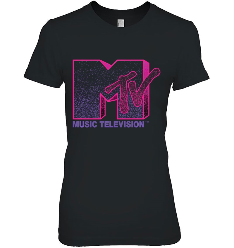 Mtv Sparkly Logo Music Television Hoodie