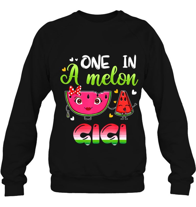 One In A Melon Gigi Shirt Funny Watermelon Mugs