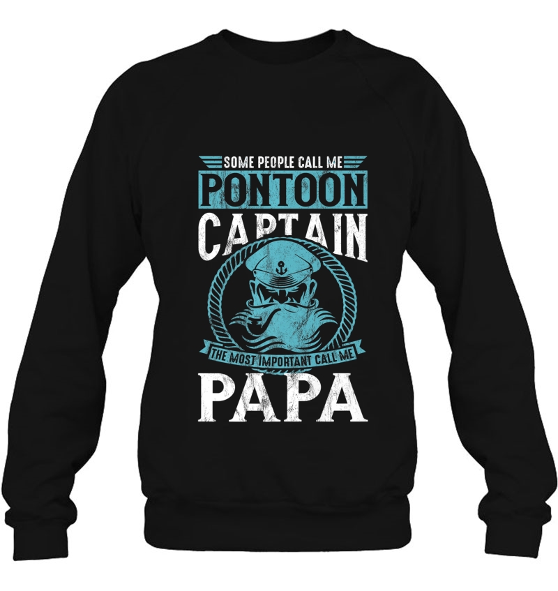 Pontoon Captain Papa Premium Sweatshirt