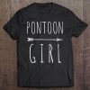 Pontoon Girl Boat Lover Boating Gift Tee