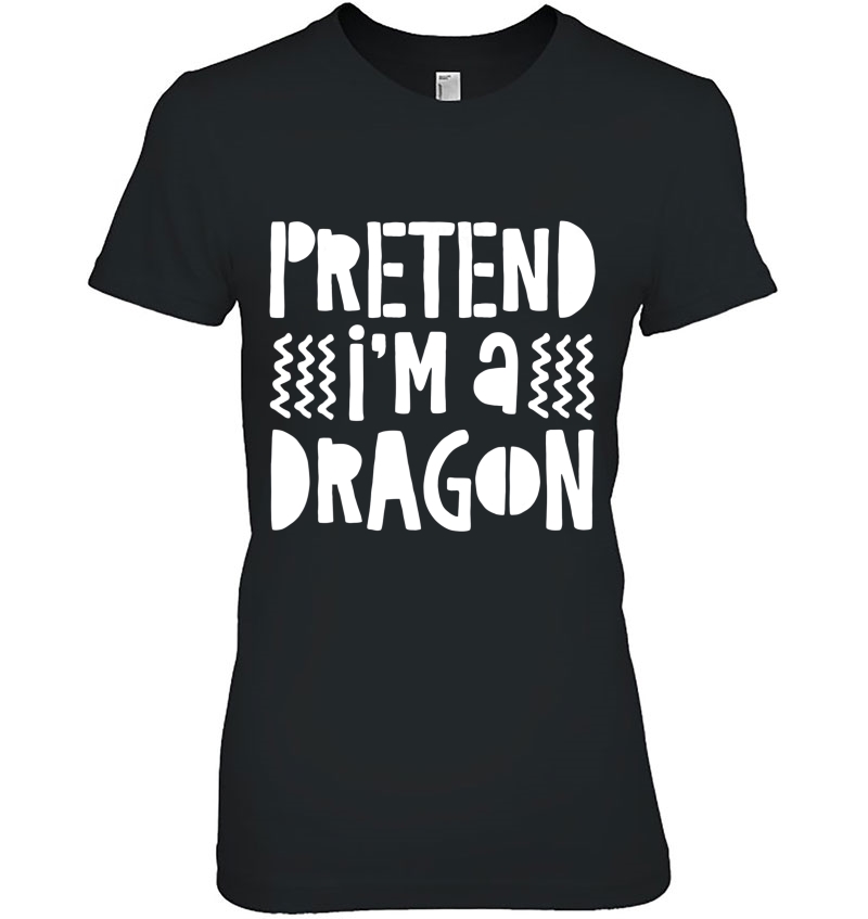 Pretend I'm A Dragon Costume Gif Hoodie