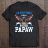 Proud Papaw Us Air Force Shirt - Usaf Premium Tee