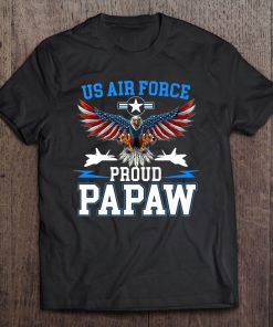 Proud Papaw Us Air Force Shirt - Usaf Premium Tee