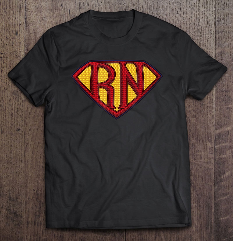 Registered Nurse Superhero - Jersey For Heroic Rn Shirt