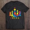 Retro Vintage Tie Dye Chess Set Checkmate Gift Tee