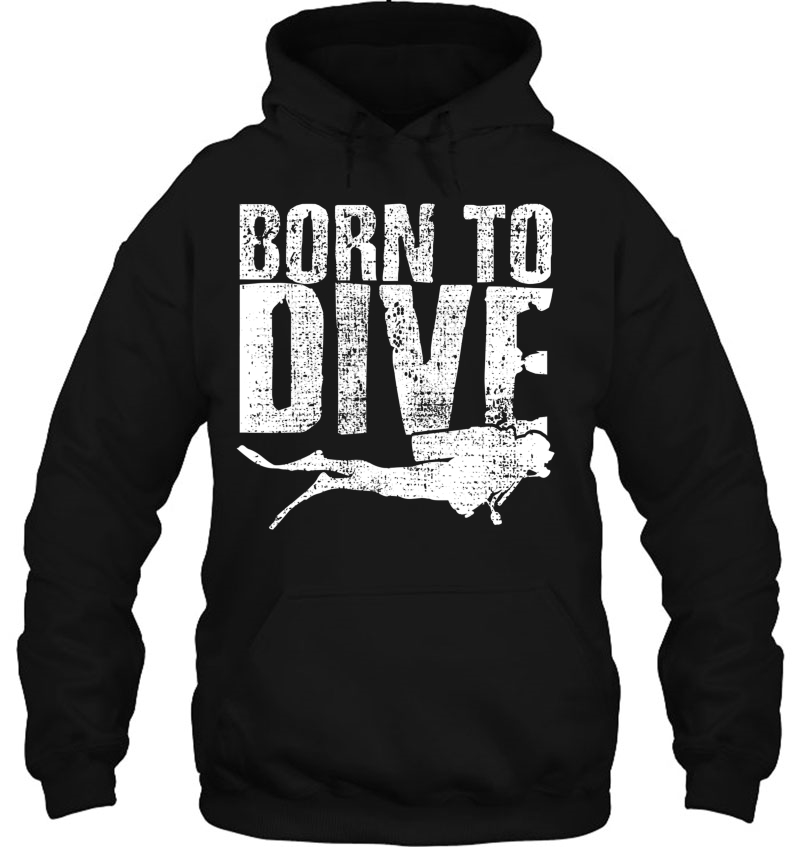 Scuba Diver Diving Vintage Gift Hoodie