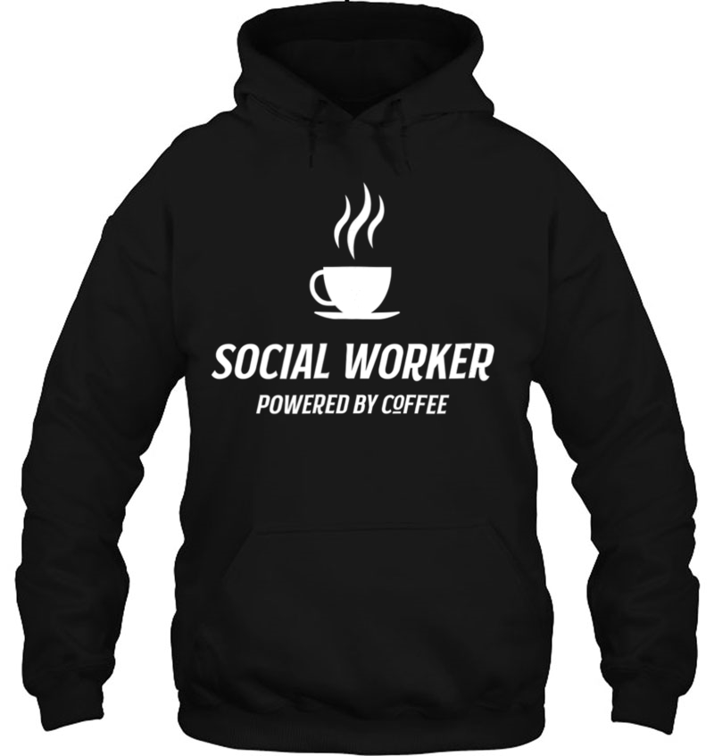 Social Worker Powered By Coffee Funny Caffeine Mugs