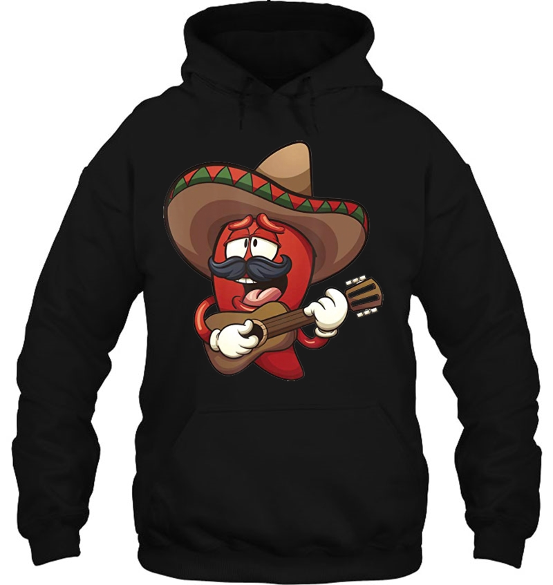 Spicy Chili Red Pepper Gift Hot Guitar Mexican Mugs