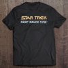 Star Trek Ds9 Deep Space Nine Chrome Logo Graphic Tee