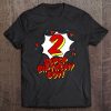 Super 2Nd Birthday Boy Shirt Superhero Birthday Party Tee