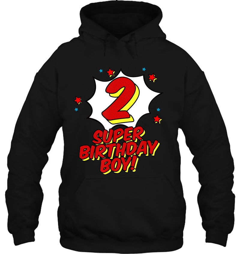 Super 2Nd Birthday Boy Shirt Superhero Birthday Party Mugs