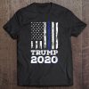 Thin Blue Line Shirt Police American Flag Maga Trump 2020 Ver2 Tee