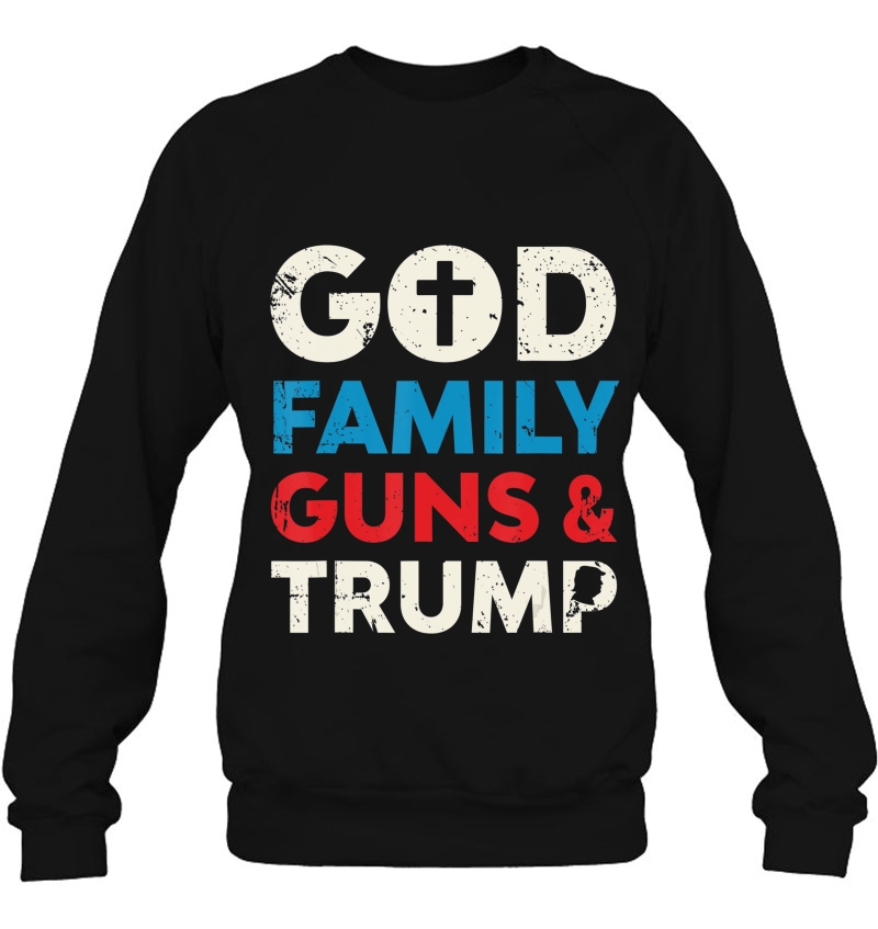 Trump Shirt God Family Guns Christians Trump 2020 Elections Mugs