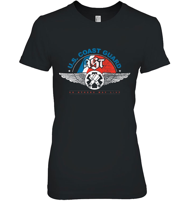 U.S. Coast Guard Ast, Rescue Swimmer, So Others May Live Ladies Tee