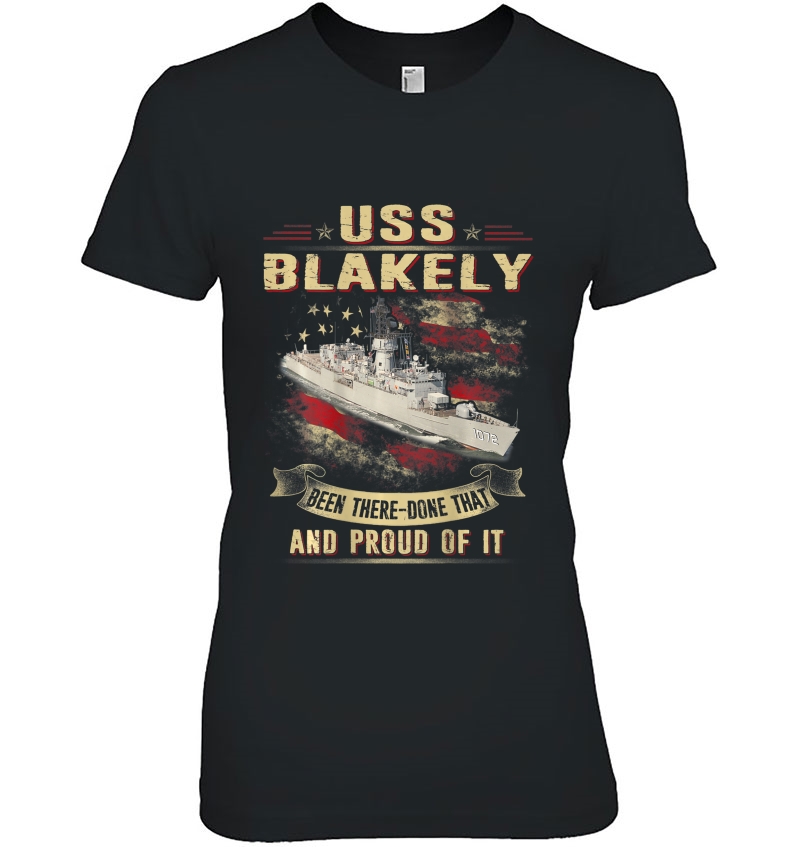 Uss Blakely (Ff-1072) Hoodie