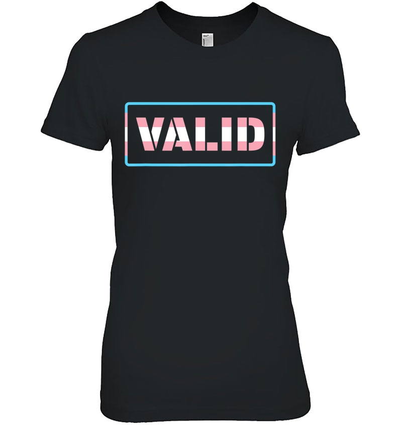 Valid Trans Pride Shirt Lgbt Flag Gay Equality Gift Hoodie